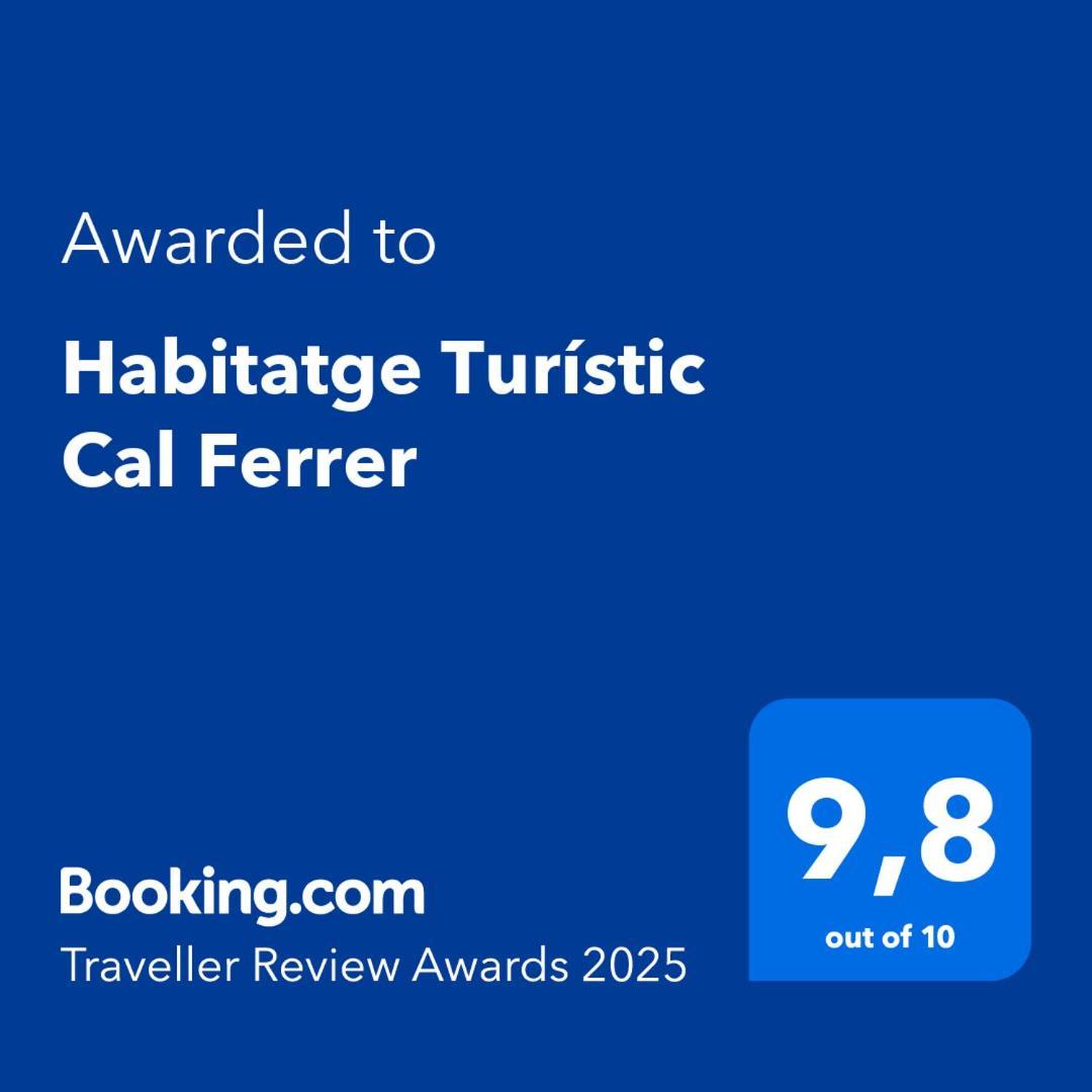 Apartamento Habitatge Turístic Cal Ferrer Sant Pau de Segúries Exterior foto